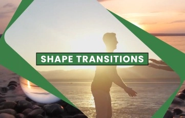 Best Shape Transitions Pack After Effects Template
