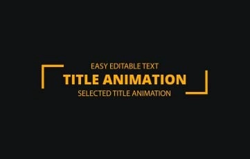 Selected Titles Animation