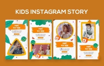Kids Instagram Story After Effects Template 2