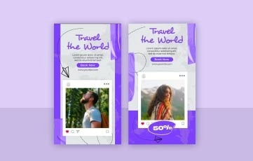 Travel Instagram Story After Effects Template 2