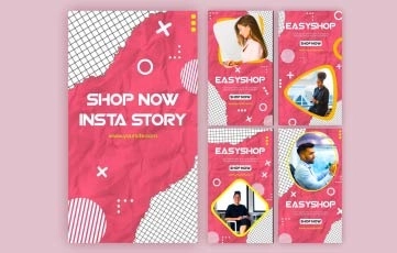 Shop Now Instagram Story After Effects Template 2