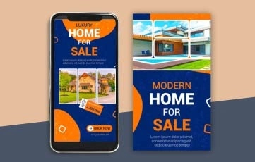 Real Estate Property Instagram Story After Effects Template