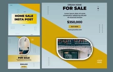 Best Home Sale Instagram Post After Effects Template