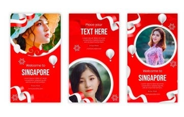 Singapore Instagram Story After Effects Template