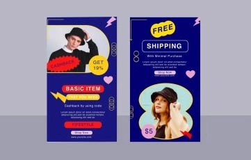Aesthetic Fashion Instagram Story After Effects Template
