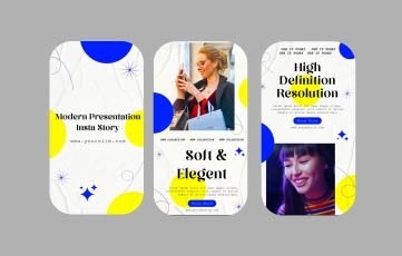 Modern Instagram Story After Effects Template 1