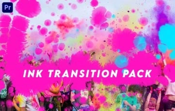 Ink Transition Pack Premiere Pro Template