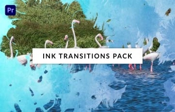 Ink Transitions Pack Premiere Pro Template