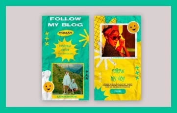 Frame Instagram Story After Effects Template