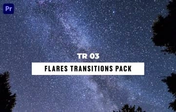 Flares Transitions Pack Premiere Pro Template