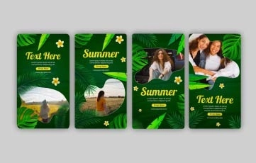 Summer Instagram Story After Effects Template 7