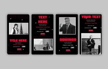 Ted X Event Instagram Story After Effects Template