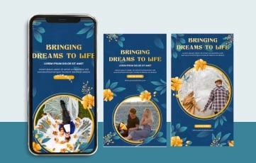 Sweet Memory Royal Design Instagram Story After Effects Template