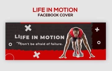 Life In Motion Facebook Cover After Effects Template