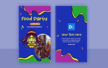 Delicious Food Instagram Story After Effects Template