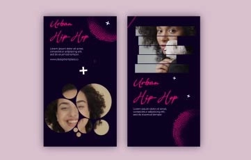 Urban Hip Hop Instagram Story After Effects Templates