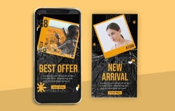 Plastic Fashion Instagram Story After Effects Templates