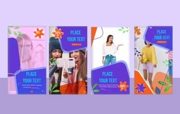 Fashion Collection Instagram Story 2 After Effects Template