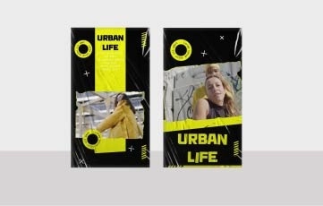 Urban Theme Instagram Story for Sports Fashion After Effects Template