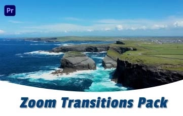 Zoom Transitions Pack for Premiere Pro Template