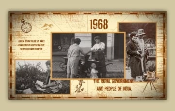 History Slideshow After Effects Template Unique and Professional