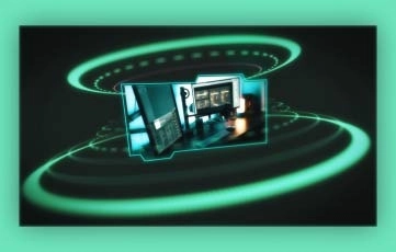 Circle Glow Slideshow After Effects Template