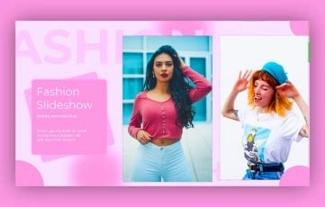 After Effects Template Fashion Slideshow