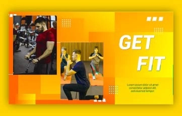 Fitness Slideshow For After Effects Template