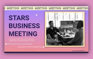 Stars Business Slideshow After Effects Template