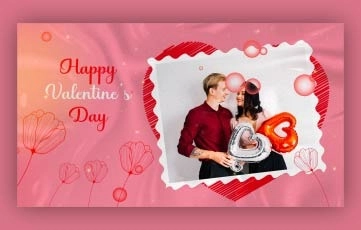 Valentine's Day Slideshow After Effects Template