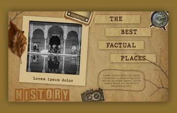 Historical Places Slideshow After Effects Template