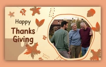 Thanks Giving Slideshow Motion Graphic Effects in After Effects