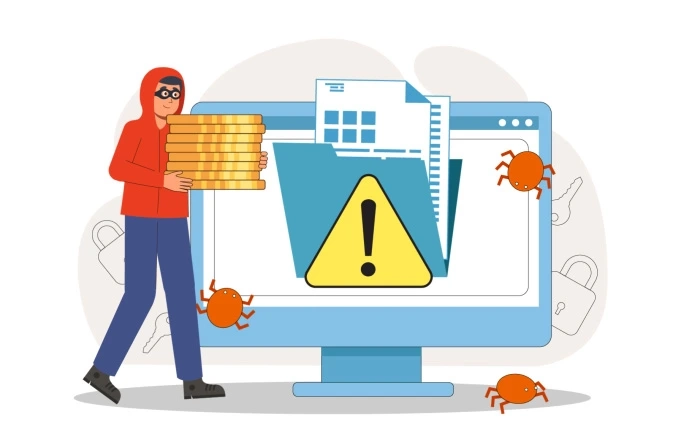 Cyber Attack Illustration