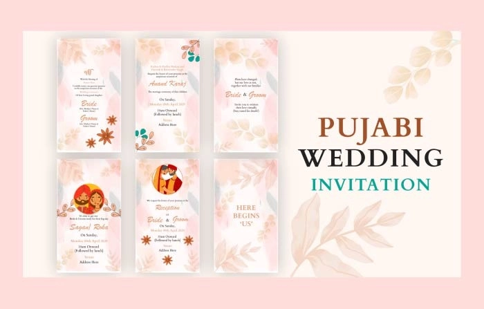 Punjabi Wedding Invitation After Effects Template