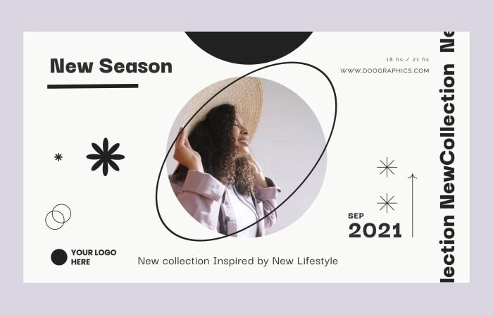 New Season Fashion Design Slideshow After Effects Template