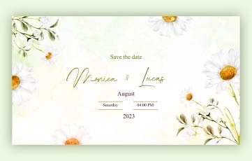 Western Wedding Invitation Video After Effects Template