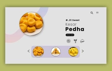 Food Presentation Slideshow After Effects Template