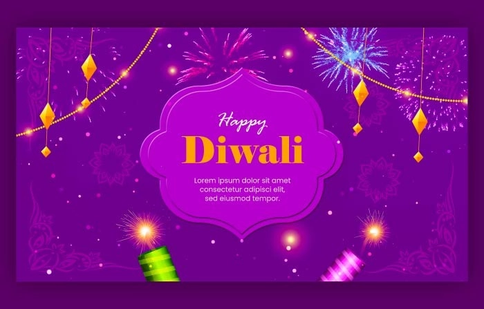 Diwali Slideshow Online Digital Greetings And Wishes After Effects Template