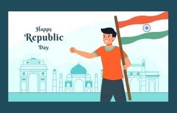 Republic Day Character Animation Premiere Pro Templates