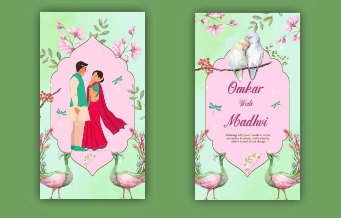 Create Stunning Wedding Invitations In After Effects With Instagram Stories