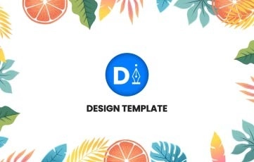 Tropical Logo Reveal After Effects Template 02