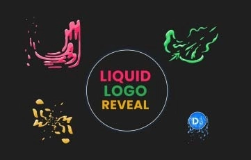 Liquid Logo Reveal After Effects Template 02