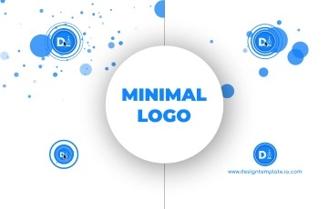 Flat Minimal Logo After Effects Template 01