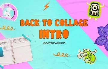 Back to College Intro After Effects Template