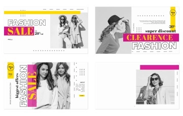 Grand Fashion Sale Slideshow After Effects Template