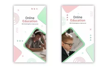 Online Education After Effects Instagram Story