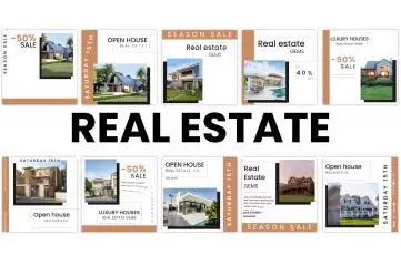 Real Estate Property Instagram After Effects Post