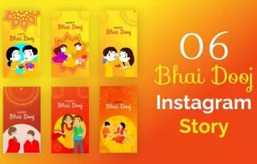 After Effects Bhai Dooj Indian Festival Instagram Story