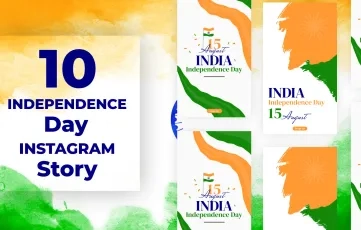 Independence Day India Instagram Story After Effects Template