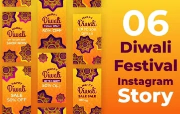 After Effects Diwali Festival Instagram Stories